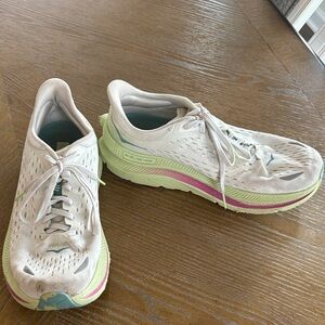 Hoka White Athletic Shoes